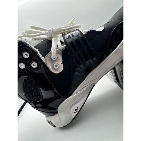 Womens Adidas Round HouseMid W - Q33015 Black Silver White Trainers Size 7 Clean - Picture 12 of 14